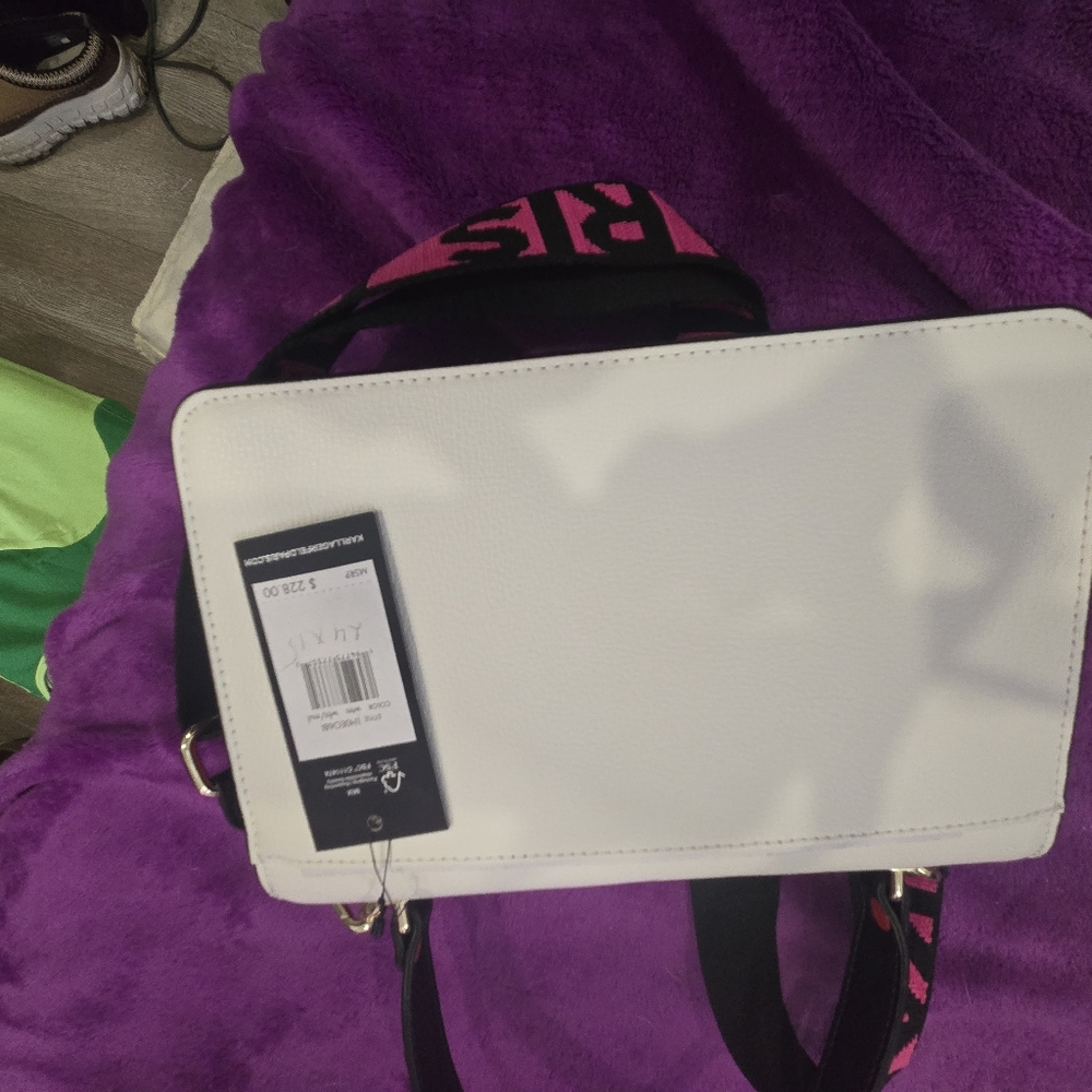 Karl Lagerfeld Crossbody With Long Strap Brand New With Tags Origional Packaging - Picture 8 of 10
